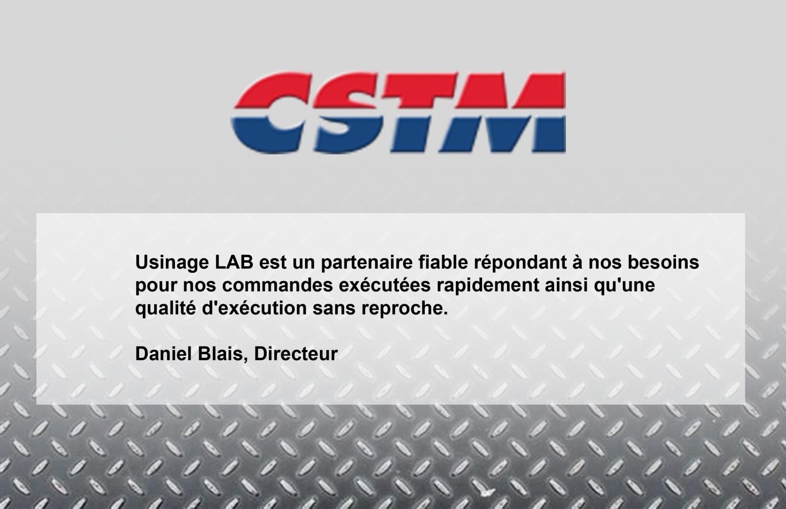 CSTM Testy